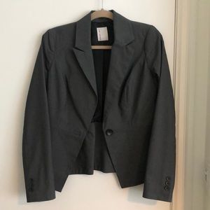 EUC Smart Set blazer jacket, grey, 5